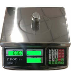 Весы торговые 40 кг ПРОК-ВТ-40-М