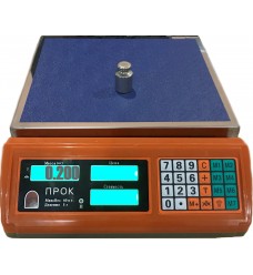 Весы торговые 60 кг ПРОК-ВТ-60